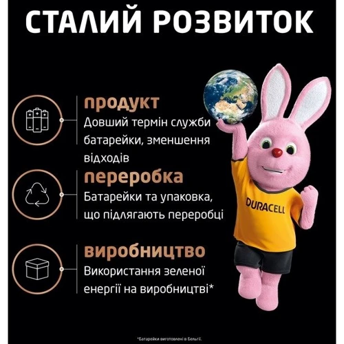Щелочные батарейки Duracell AAA bat Alkaline 8 шт Optimum (5015602) фото 1