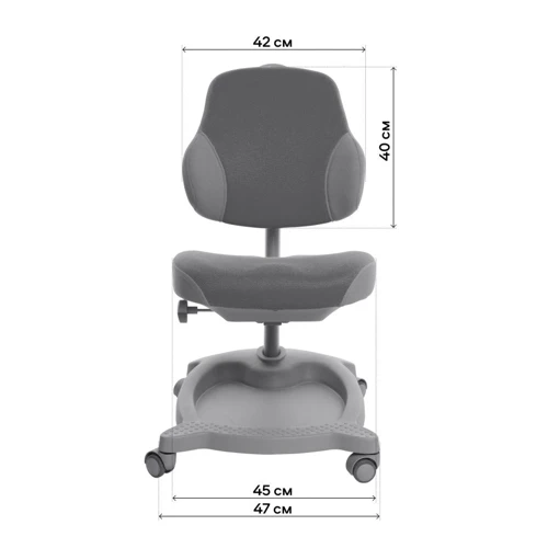 GT Racer C-1011 Orthopedic Gray фото 7