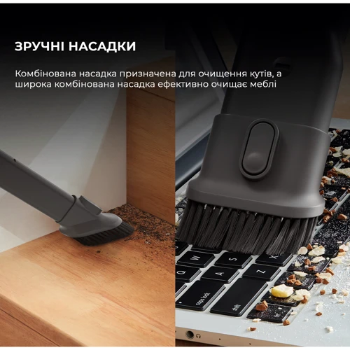 Пылесос Dreame R20 Aqua (VTV21A): Емкость пылесборника 0.6 л