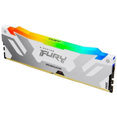 Kingston FURY 16 GB DDR5 7200 MHz Renegade Silver/White RGB (KF572C38RWA-16)