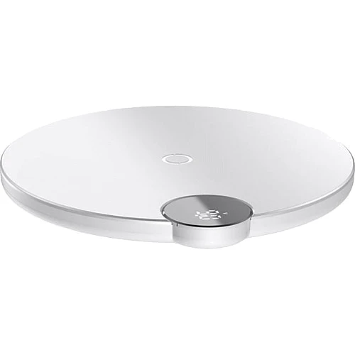 Зарядний пристрій Baseus Wireless Charging Digital LED Display 10W White (WXSX-02): Кабель в комплекті Lightning