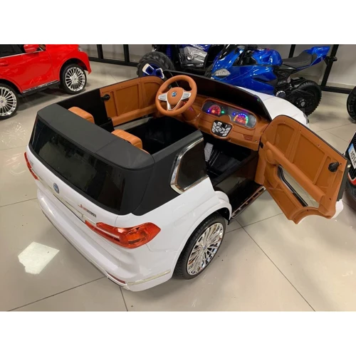 Электромобиль Kidsauto Двухместный BMW X7 4Х4 белый (JHW-1688white): Максимальная нагрузка, кг 40