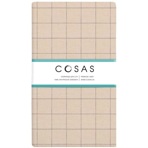 Набір простирадлом Cosas Brick/Cell ashbeige 120x60 см (4822052083178)