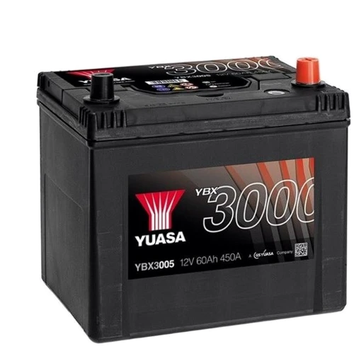 Автомобільний акумулятор Yuasa 6СТ-60 АзЕ (YBX3005)