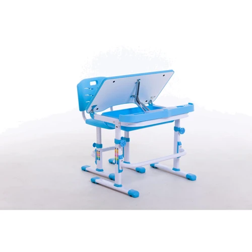 Комплект парта+стульчик Bambi М 7038 Blue + подставка для книжек