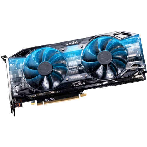 Відеокарта EVGA GeForce RTX 2080 Ti BLACK EDITION GAMING (11G-P4-2281-KR): Обсяг пам'яті, Гб 11