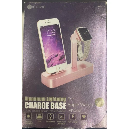 CoteetCI Base5 Dock Stand Gold (CS2095-CEG) для Apple iPhone and Apple Watch (Тримачі та док-станції)(77468436)Stylus approved: Виробник COTEetCI