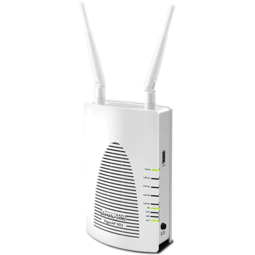 Точка доступу Wi-Fi DrayTek Vigor AP 903: Максимальна швидкість 867 Мбит/с