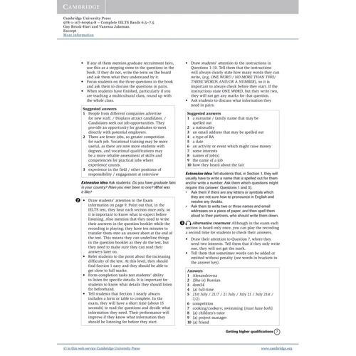 Complete IELTS Bands 6.5-7.5: Teacher's Book фото 6