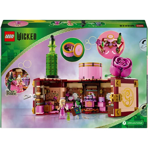 Конструктор LEGO Wicked Кімната Глінди та Ельфаби (75683): Серія Wicked
