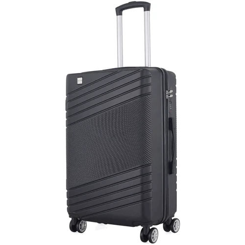 Чемодан Semi Line 24" (M) Black (T5789-2)