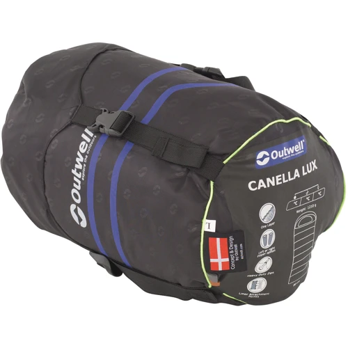 Спальный мешок Outwell Canella Lux/+4°C Warm Red Left (230358): Назначение двухсезонный
