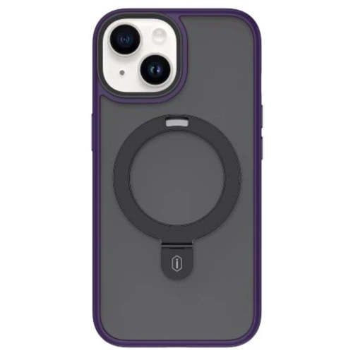 Чехол для iPhone WIWU Magnetic Stand Series Purple for iPhone 15 Pro Max (ZMM-010): Цвет фиолетовый