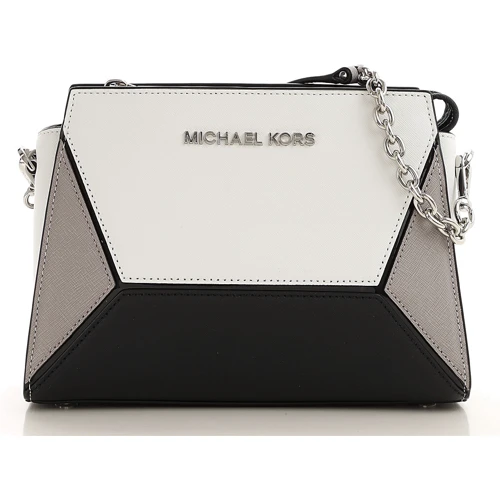 Женская сумка через плечо Michael Kors Prism серая (30T9STEM8T154)