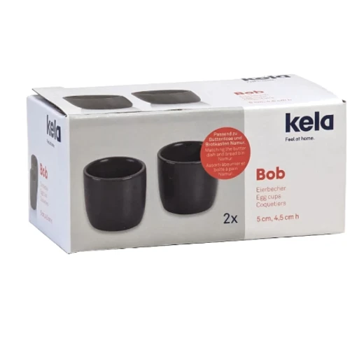 Набор подставок для яиц KELA Bob 5х4.5 см 2 шт. (12119): Материал фарфор