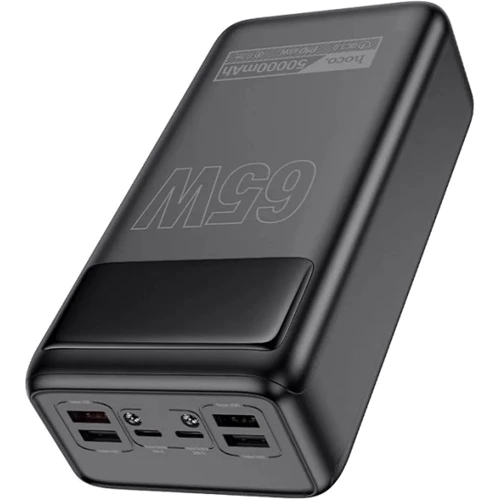 Зовнішній акумулятор Hoco Power Bank 50000mAh DB81A Apollo PD 65W Black: Кількість USB 6