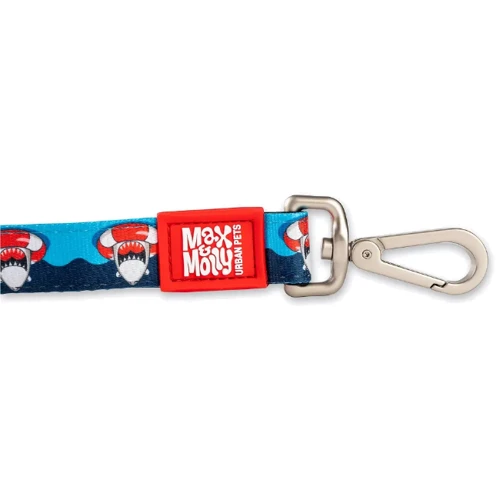 Повідець для собак Max & Molly Short Leash - Frenzy the Shark XS (4894512023130): Вид Обычный