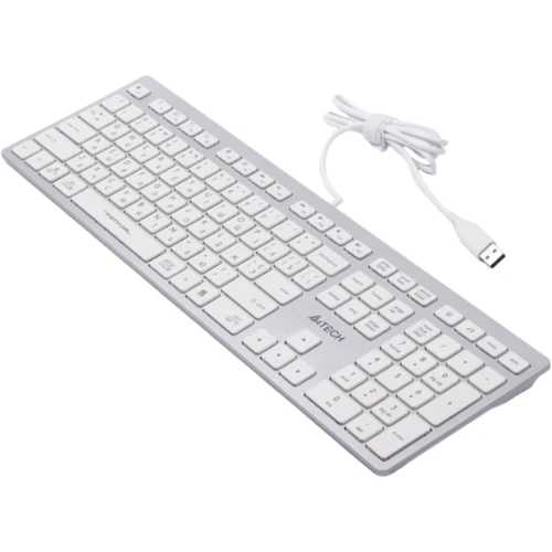 Клавіатура A4Tech FX50 USB White: інтерфейс підключення USB