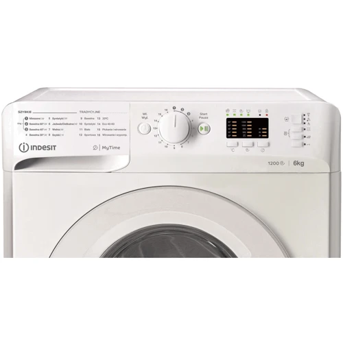 Стиральная машина Indesit MTWSA 61252 W PL: Тип машины Автомат