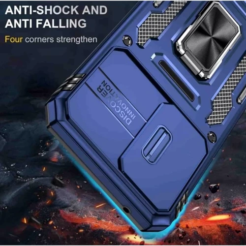 Чохол для телефона Mobile Case Camshield Army Ring Navy для Samsung S926 Galaxy S24 Plus / S936 Galaxy S25 Plus фото 6