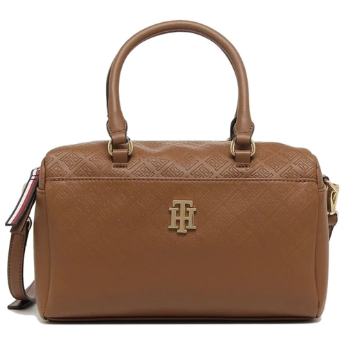 Жіноча сумка саквояж Tommy Hilfiger коричнева (883849530217)