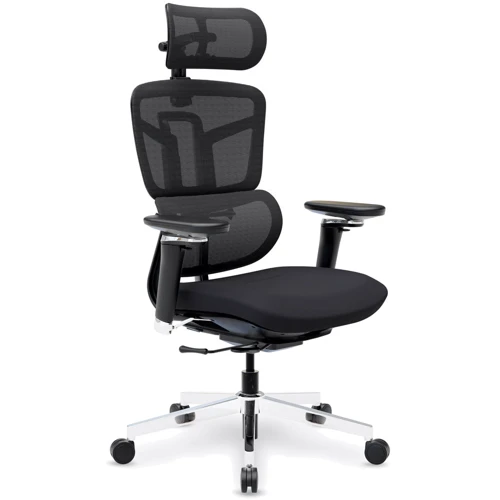 Кресло Mealux S4 Air Black (арт. HF-S4 M/B): Тип для персонала