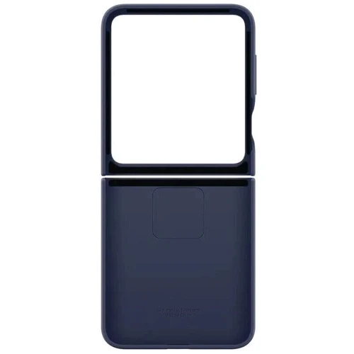 Чохол для телефона Samsung Silicone Case Navy (EF-PF741TNEGUA) для Samsung F741 Galaxy Flip 6: Плівка в комплекті нет