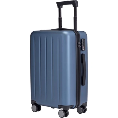 Чемодан RunMi Xiaomi Ninetygo 1A Suitcase 26 Aurora Blue синий (6971732583557): Материал Поликарбонат/Алюминиевое волокно
