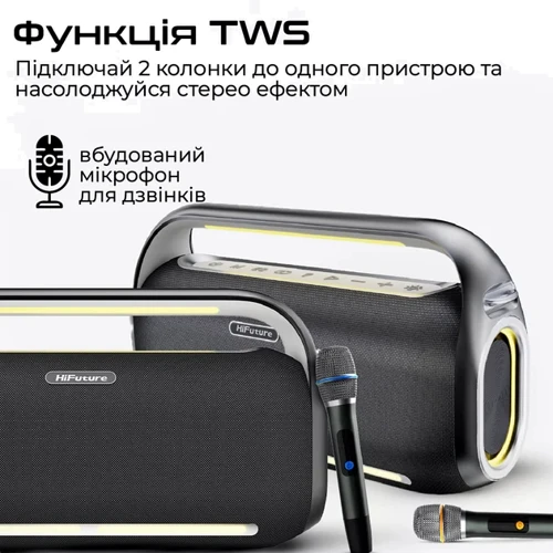 Акустика HiFuture Musicbox 100 Black (musicbox100.black): Выходная мощность 70 Вт