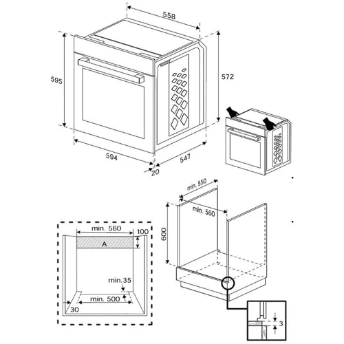Духовой шкаф электрический Beko BBVM13400XDS: Конвекция есть