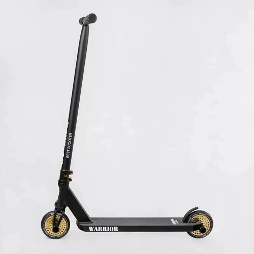 Самокат трюковий Best Scooter Warrior чорний (T-50615): Тип гальма ножний