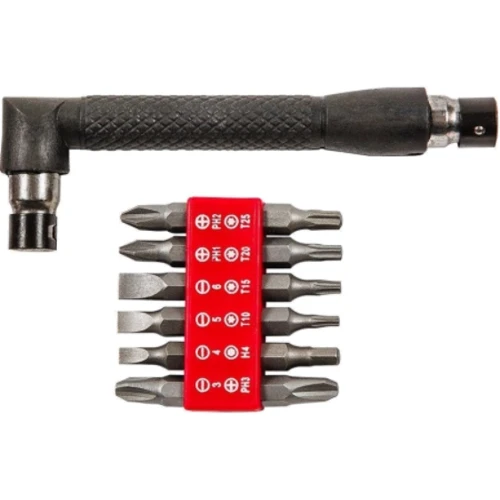 Биты Top Tools набор 13шт прецизионный битодержатель SL,PH,H,T: Производитель Top Tools