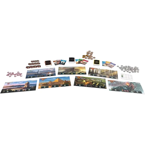 Настольная игра Repos Production 7 Wonders 2nd edition EN 7 чудес 2-е издание, НА АНГЛИЙСКОМ ЯЗЫКЕ: Производитель Repos Production