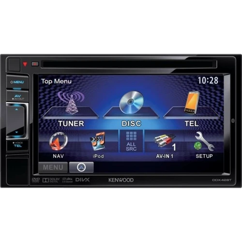 Kenwood DDX-42BT: Формфактор 2 DIN (универсальная)