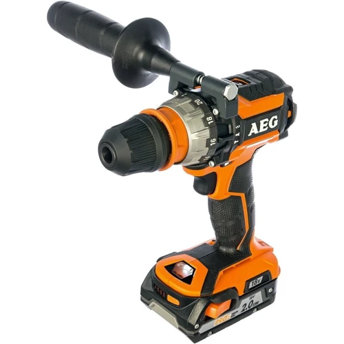 Шуруповерт AEG BSB 18 CBL LI-202C (4935448462): Харчування от аккумулятора