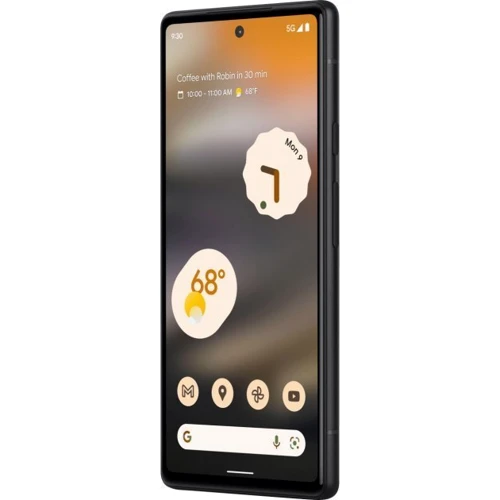 Смартфон Google Pixel 6a 6/128GB Charcoal: Процесор Google Tensor (5 nm) Octa-core (2x2.80 GHz Cortex-X1 & 2x2.25 GHz Cortex-A76 & 4x1.80 GHz Cortex-A55)
