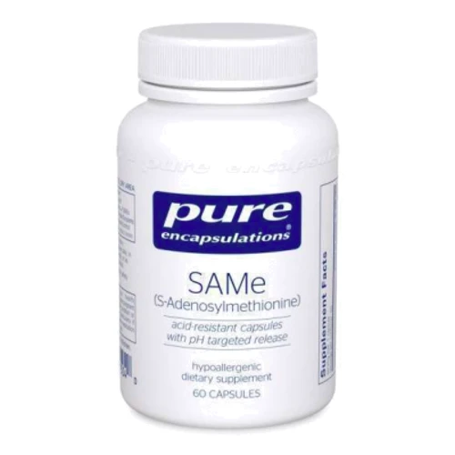 Pure Encapsulations SAMe (S-Adenosylmethionine) 60's 60 caps S-аденозилметионин (PE-01504)