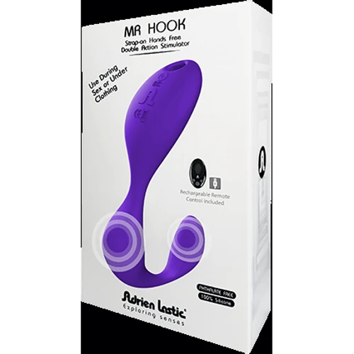 Вибратор Adrien Lastic Mr.Hook с пультом LRS
