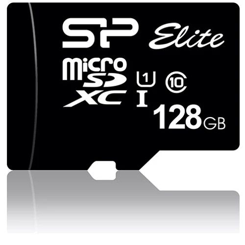 Карта памяти Silicon Power 128GB microSDXC Class 10 UHS-I U1 Elite + adapter (SP128GBSTXBU1V10SP): Тип карты microSDXC