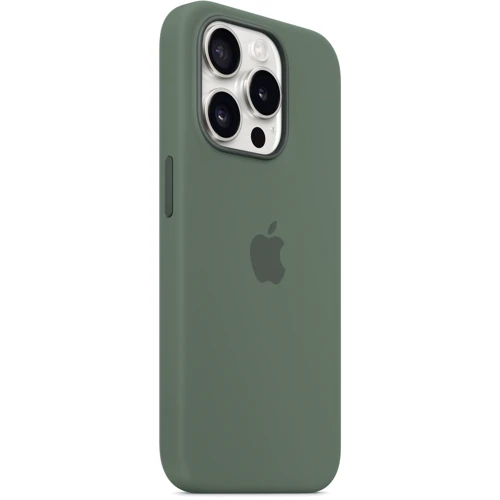 Чехол для iPhone Apple iPhone 15 Pro Silicone Case with MagSafe - Cypress (MT1J3ZM/A): Тип аксессуара чехол