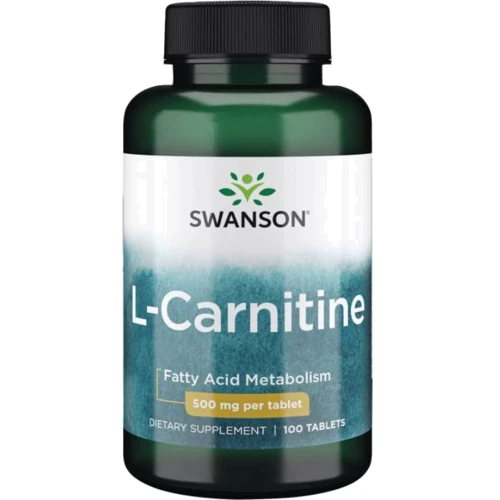Жиросжигатель Swanson L-Carnitine 500 mg 100 tab / 100 servings