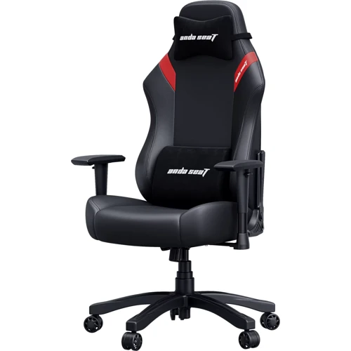 Кресло игровое Anda Seat Luna Black/Red Size L (AD18-44-BR-PV) фото 1