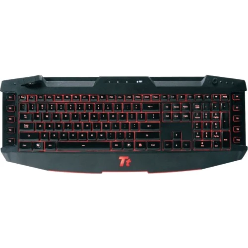 Клавиатура Tt eSPORTS Challenger Pro Keyboard (KB-CHP001RS): Интерфейс подключения проводная USB