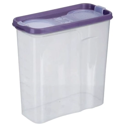 Ємність для сипучих Violet House 0551 Transparent 2.5 л (0551 Transparent д/сипучих 2.5 л)