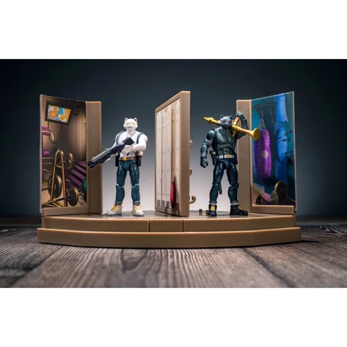 Коллекционная фигурка Jazwares Fortnite 2 Figure Pack Agent's Room Meowcles (FNT0647): Серия Fortnite