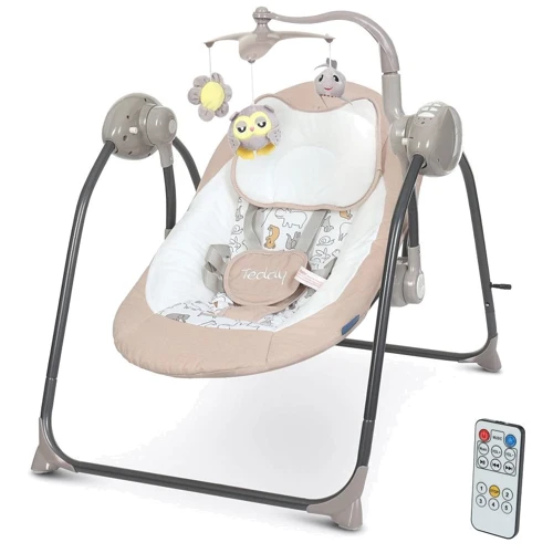 Гойдалка El Camino TEDDY ME 1075 (beige animals)