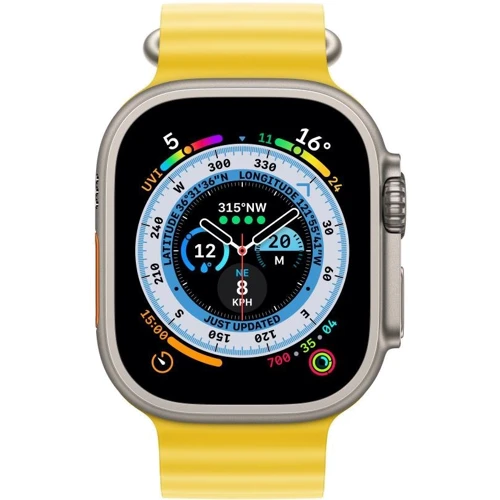 Аксесуар для Watch Apple Ocean Band Yellow Extension (MQED3) для Apple Watch 44/45/49mm: Сумісність Apple Watch 49mm, Apple Watch 45mm, Apple Watch 44mm