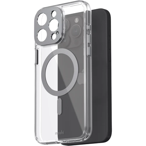 Чехол для iPhone Moshi iGlaze Slim Hardshell Case Meteorite Gray (99MO231008) for iPhone 15 Pro Max
