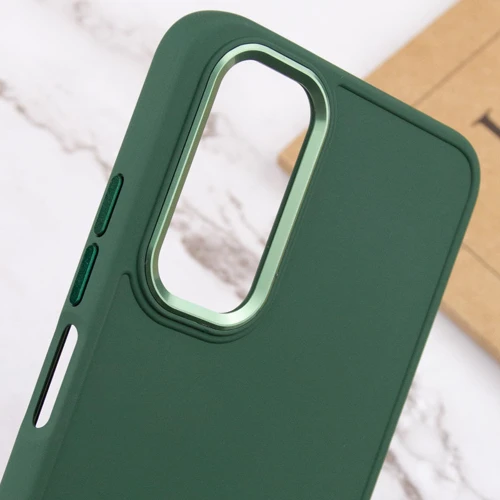 Аксессуар для смартфона TPU Case Bonbon Metal Style Pine Green for Samsung A525 Galaxy A52/A528 Galaxy A52s 5G/A526 Galaxy A52 5G: Цвет зеленый