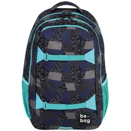 Рюкзак Herlitz Be.Bag be.explorer Edgy Labyrinth сине-голубой "лабиринт" (24800167): Возрастная группа от 13 до 18 лет